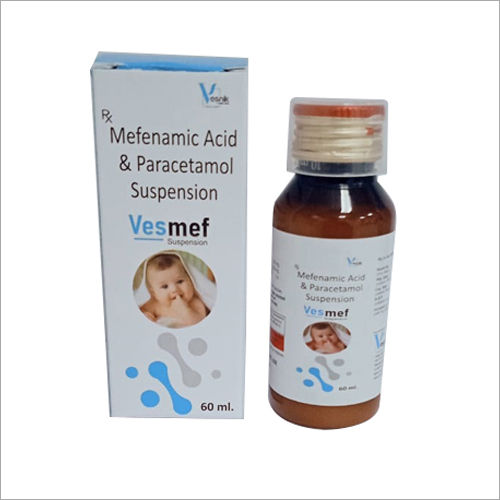 60ml Mefenamic Acid and Paracetamol Suspension