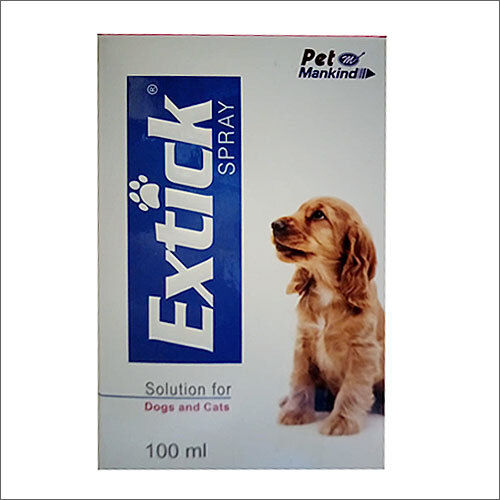 High Quality 100 Ml Extick Spray Solution For Dogs And Cats