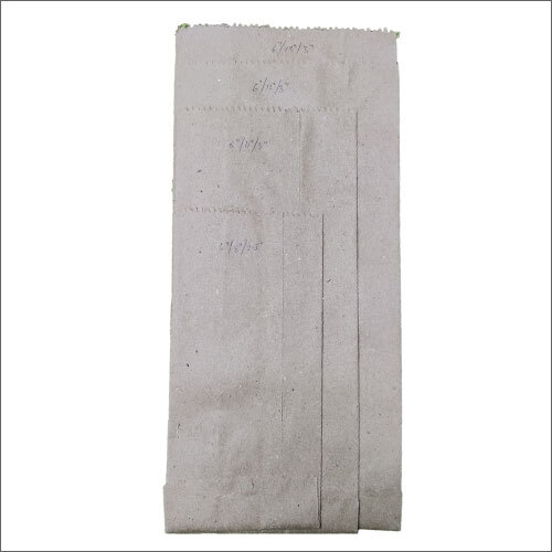 Brown Kraft Paper Pouch - 4"x8", 80GSM & 100GSM | Disposable, Recyclable, High Strength, Tamper Resistant, Leak Proof Design
