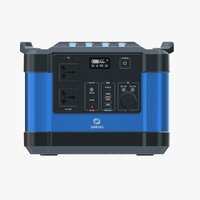 Blue & Black Sarrvad Portable Solar Power Generator G1000
