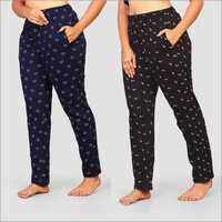 Ladies Pyjama With Two Side Pockets Including Chain Pocket