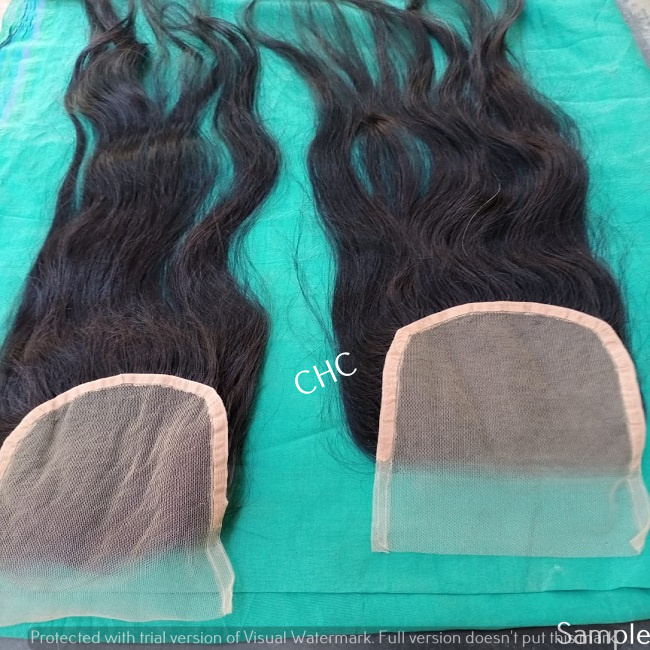 FIRST QUALITY 4X4 5X5 INDIAN SWISS LACE CLOSURES WITH VIRGIN INDIAN HUMAN HAIR BUNDLES