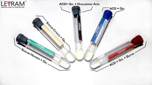 ACD With Gel - Glass, 16x100 mm, Transparent | Centrifuge Tubes for Laboratory Use, Designed for Skin and Hair Applications