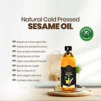 Organic Cold Pressed Sesame Oil