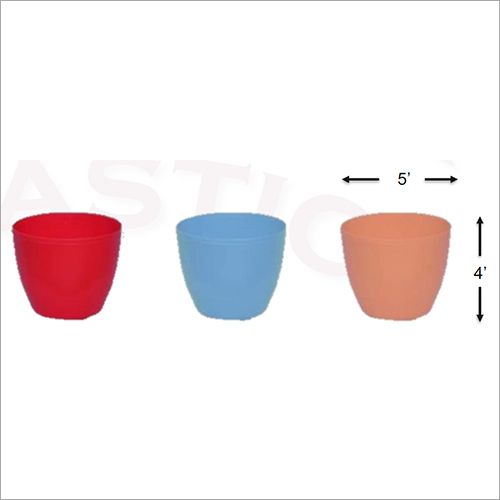 Red 5 Inch Cool Pot