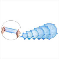 Round Silicone Stretch Lid - Silicone Material | Versatile, Reusable, And Flexible Design For Perfectly Sealing Various Container Sizes