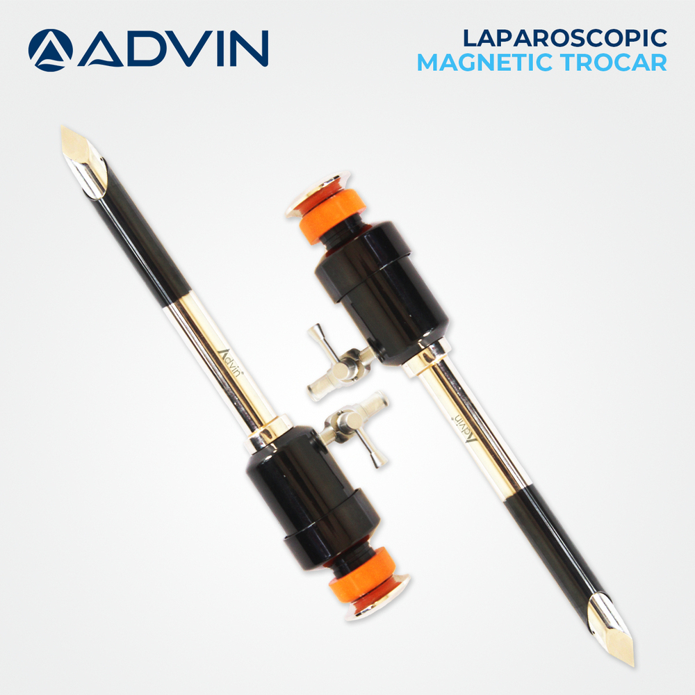 Manual Laparoscopic Magnetic Trocar