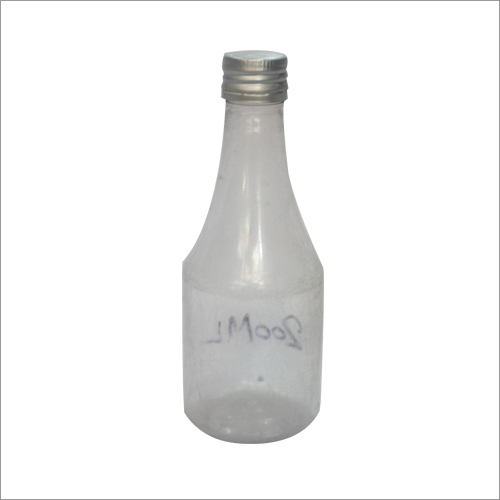 Transparent Round Glass Bottle