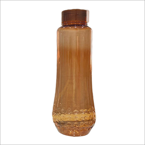 Brown 1 Ltr Plastic Water Bottle