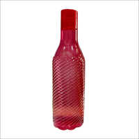 Red Plastic Water Bottle