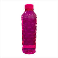 Dimple Pink Plastic Water Bottle