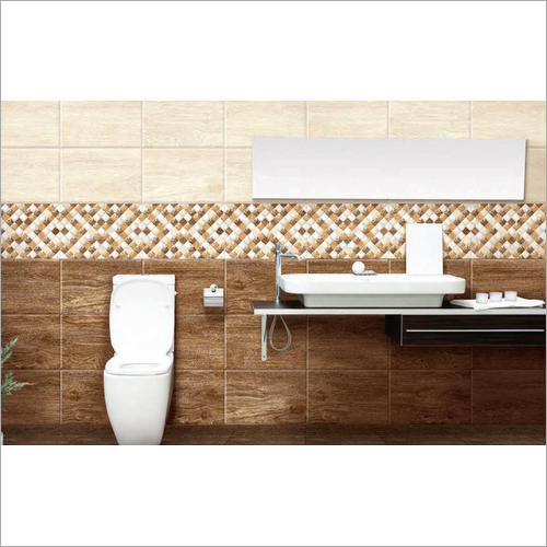12 X 18 Inch Digital Wall Tiles - Ceramic, 12 x 18 Inch , 5 Millimeter Thickness, Square Shape, Customizable Digital Designs