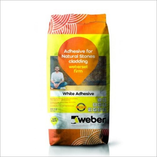 20 kg White Adhesive Weber Set  Firm