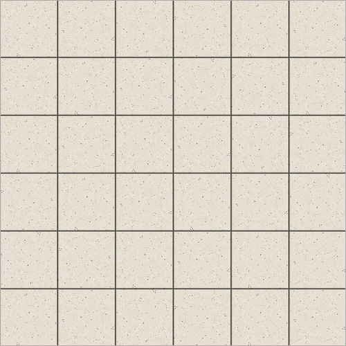 Square Light Grey Plain Floor  Tiles