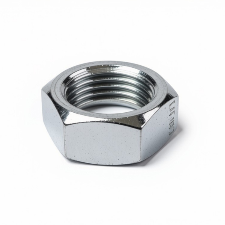 Aluminum Hex Nuts - Custom Dimensions, Nickle Plating & Brass Natural Finish | Cnc Machined, Oxidized Surface Treatment, Hexagonal Shape