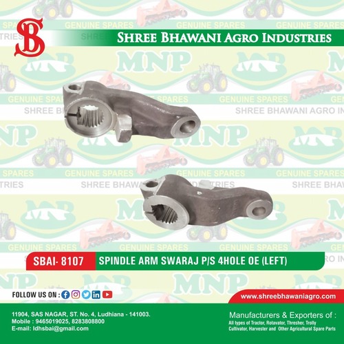 Tractor Spindle Arm Swaraj P/s 4 Hole Oe