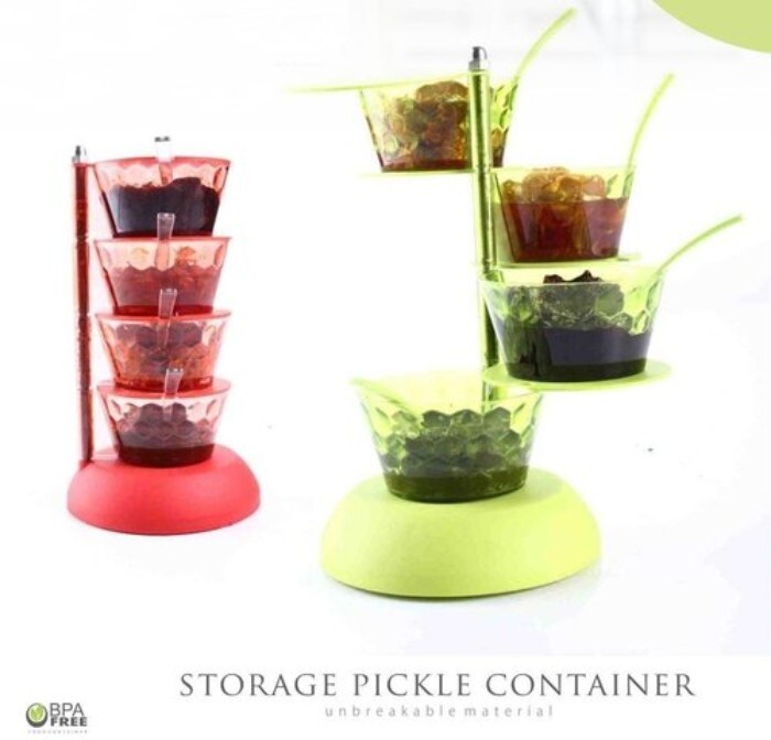 Pickle Tower Container
