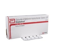 Diabetrol (Glibenclamide-Metformin) 5mg/500mg Tablets