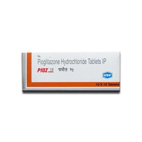 Pioz (Pioglitazone) 15mg Tablets