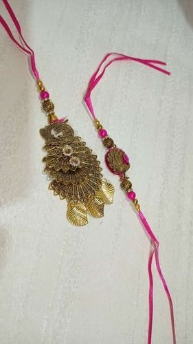 Ethenic Bhaiya Bhabhi Rakhi Pair