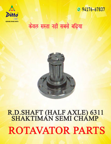 Rotavator Part Rd Shaft Half Axle 6311 Shaktiman Semi Champ