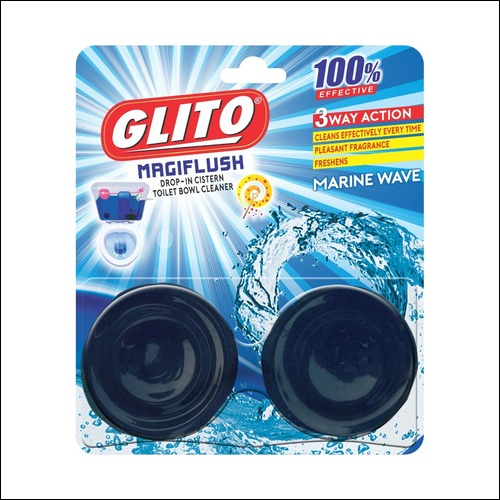 Magiflush Drop In Cistern Toilet Bowl Cleaner Marine Wave (100 Gms) Shelf Life: 2 Years
