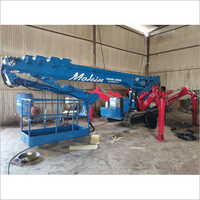 Spider Boom Lift Rental Services - Diesel Operated, 30m Platform Height, 200kg Capacity | Ideal For Installation & Cleaning Tasks
