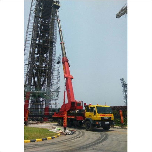 60 Mtr Truck Mounted Boom Lift Rental Services in LALBAUG, Mumbai