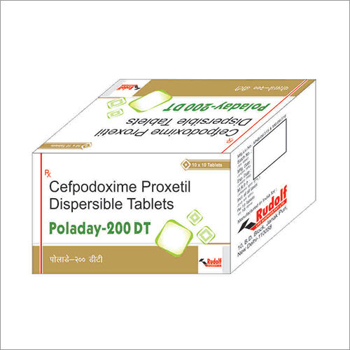 Cefpodoxime Proxetil Dispersible Tablets