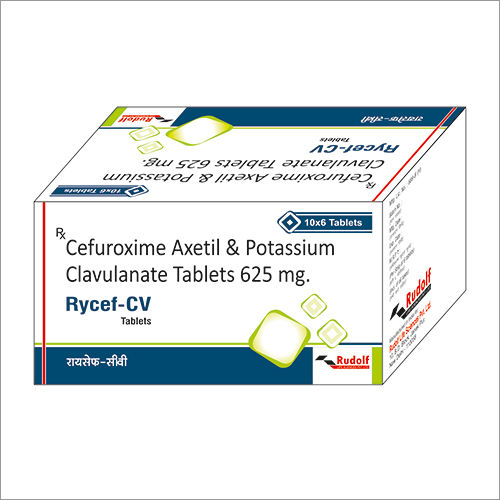 625 Mg Cefuroxime Axetil And Potassium Clavulanate Tablets