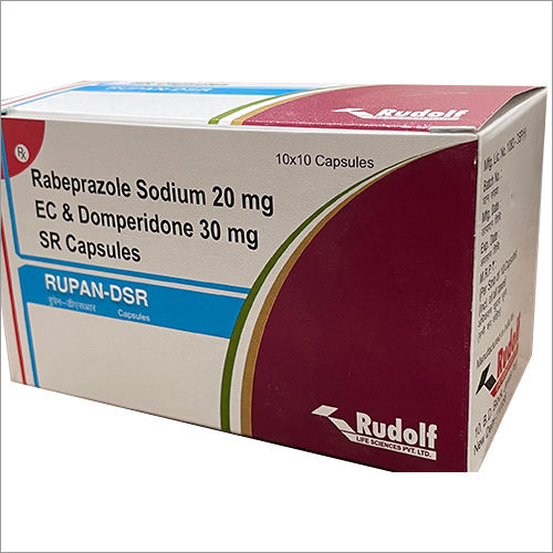 Rabeprazole Sodium 20 Mg Ec And Domperidone 30 Mg Sr Capsules