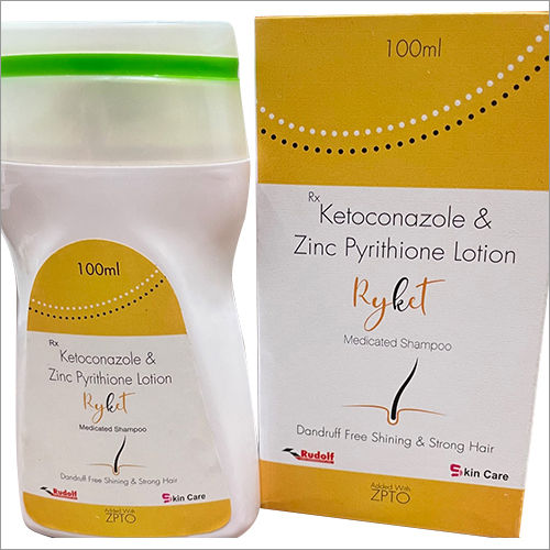 100 Ml Ketoconazole And Zinc Pyrithione Lotion