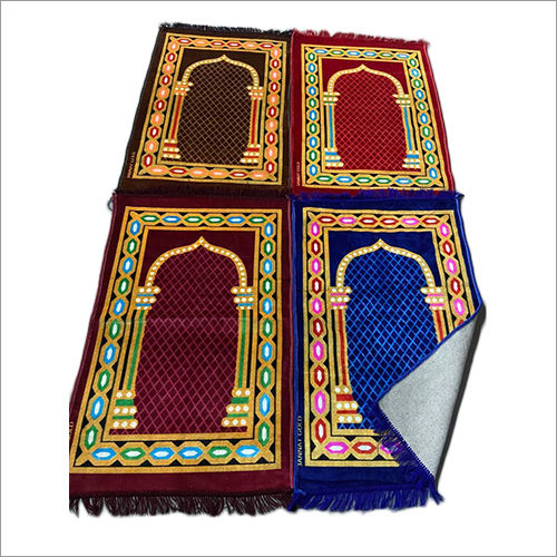 Janamaz Floor Mat Back Material: Anti-slip Latex