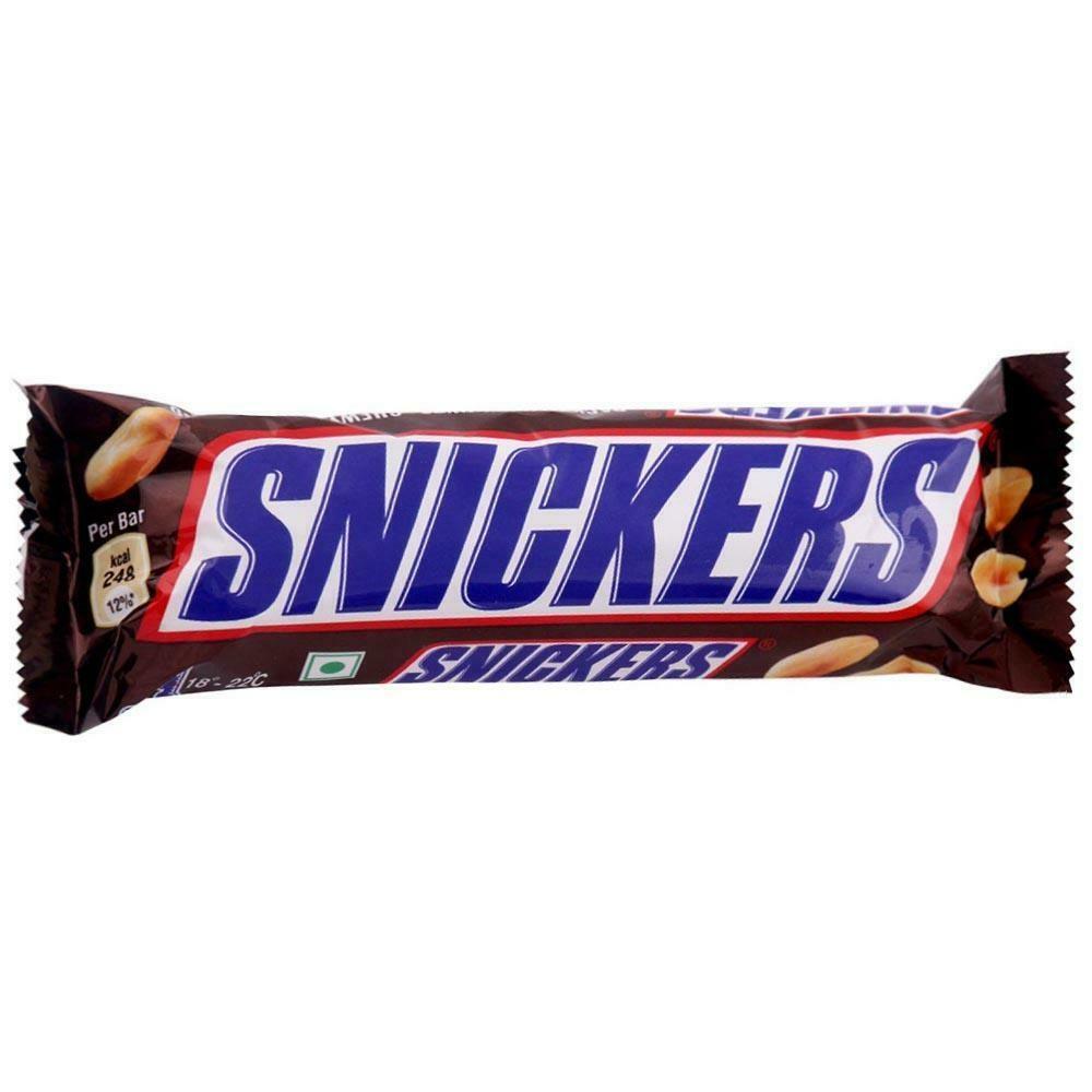 Snickers Chocolate Candy Bars 1.86 Oz