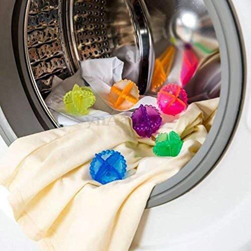 Various Color Reusable Washing Machine Winding Laundry Anti-Tangle Balls Washing Laundry Balls