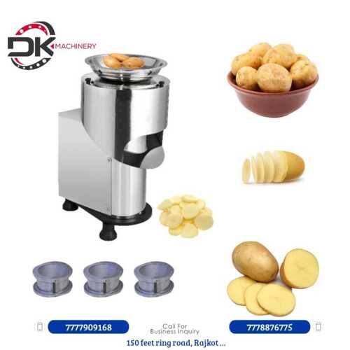 Potato Slicer Machine Capacity: 200 - 250 Kg/Hr