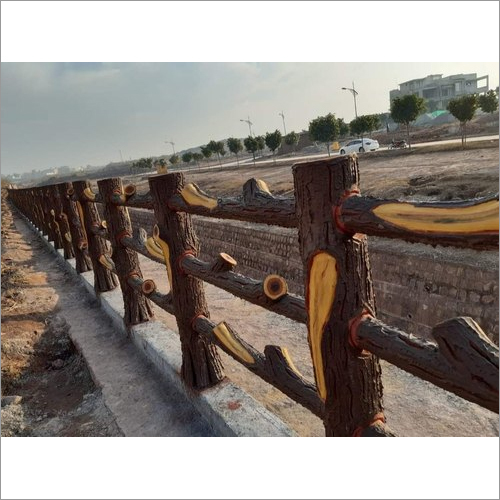Wooden Ferrocrete Boundary Fencing Works
