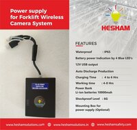 Power Bank For Forklift - Color: Black