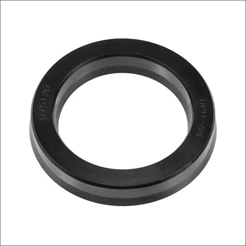 Hydraulic Seal - Rigid Rubber Material, Various Sizes Available - Circular Shape, Customizable Specifications