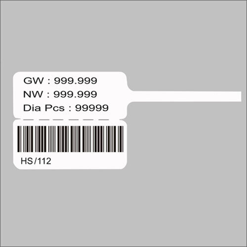 Jewellery Barcode Label