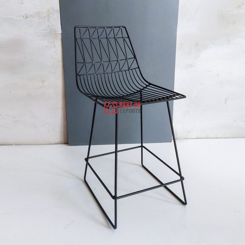 Wire Metal bar Chair