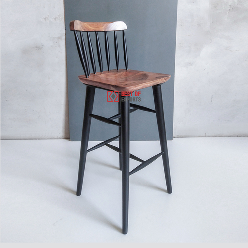 Windsor Wooden Bar Chair (Dual Tone)