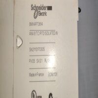 SCHNEIDER ELECTRIC BMXART0814 ISOLATED INPUT MODULE