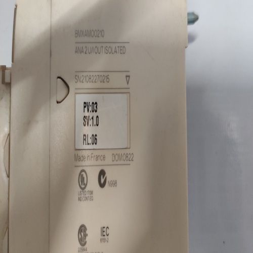 SCHNEIDER ELECTRIC BMXAM00210 ANALOG OUTPUT MODULE