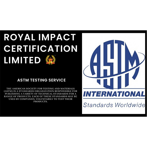 ASTM Certificate Services