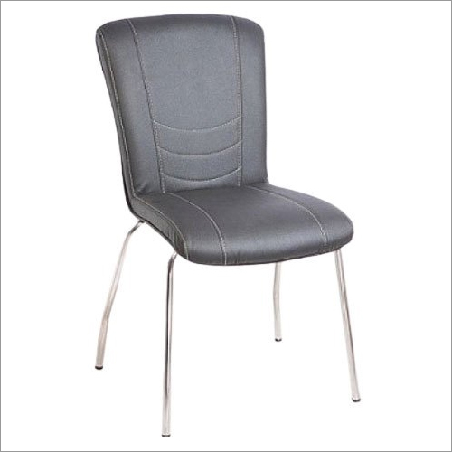 Black And Silver Restaurant Chair
