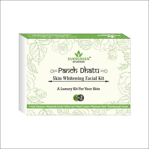 6 In 1 Panch Dhatu Skin Whitening Facial Kit