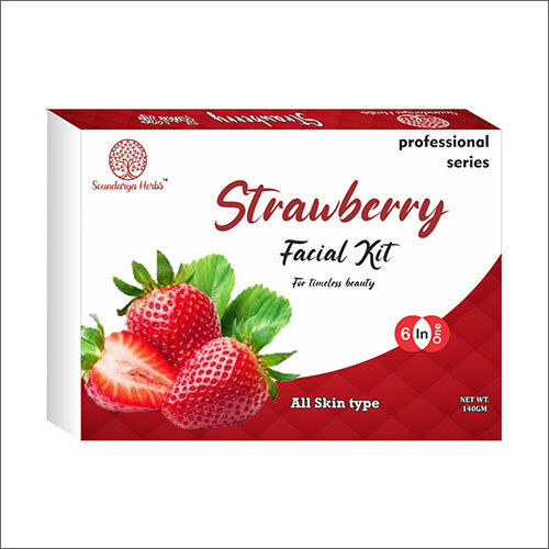 140g Strawberry Facial Kit