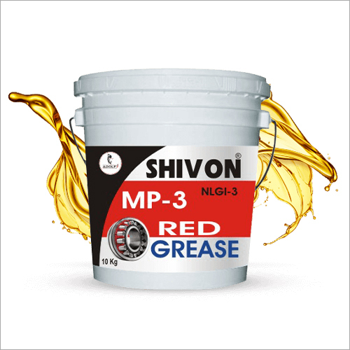 10Kg MP-3 Red Lithium Grease By ADOLF7 AUTOMOTIVE INDUSTRIES PVT. LTD.