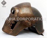 Iron Ancient Skeleton Armor Helmet
